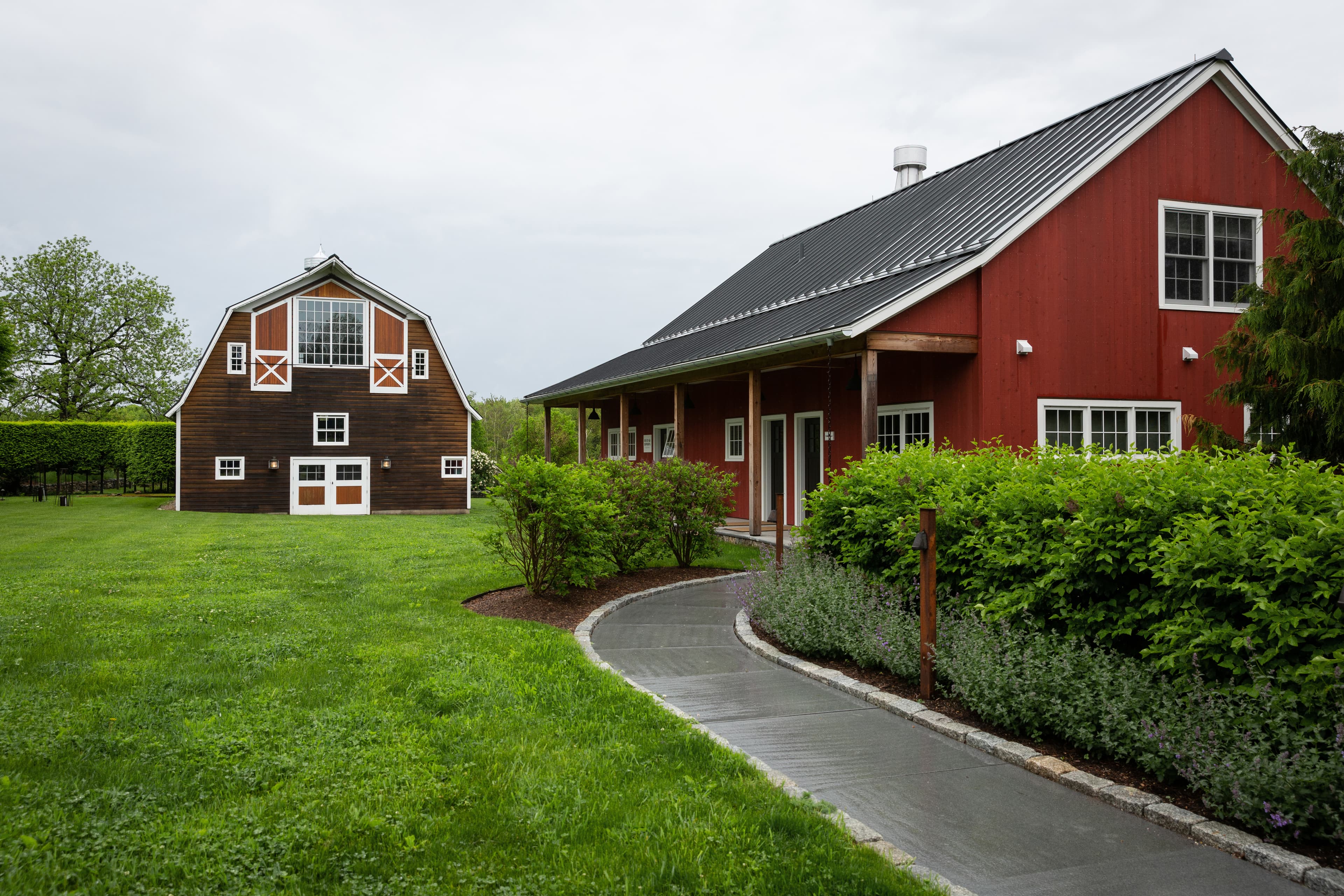 The barn at Husky Meadows Farm
